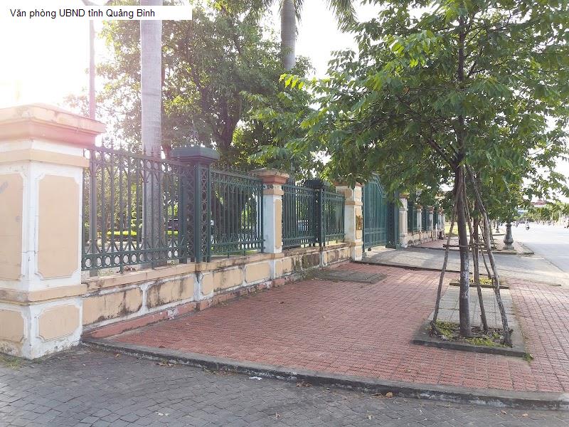 Văn phòng UBND tỉnh Quảng Bình