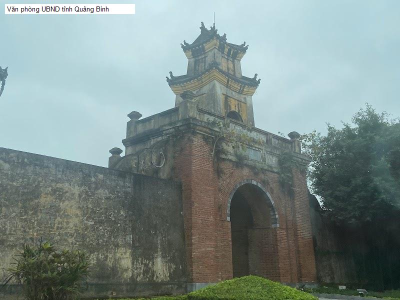 Văn phòng UBND tỉnh Quảng Bình