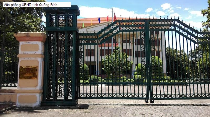 Văn phòng UBND tỉnh Quảng Bình