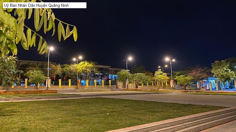 Uỷ Ban Nhân Dân Huyện Quảng Ninh