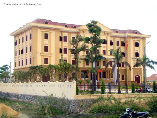 Tòa án nhân dân tỉnh Quảng Bình