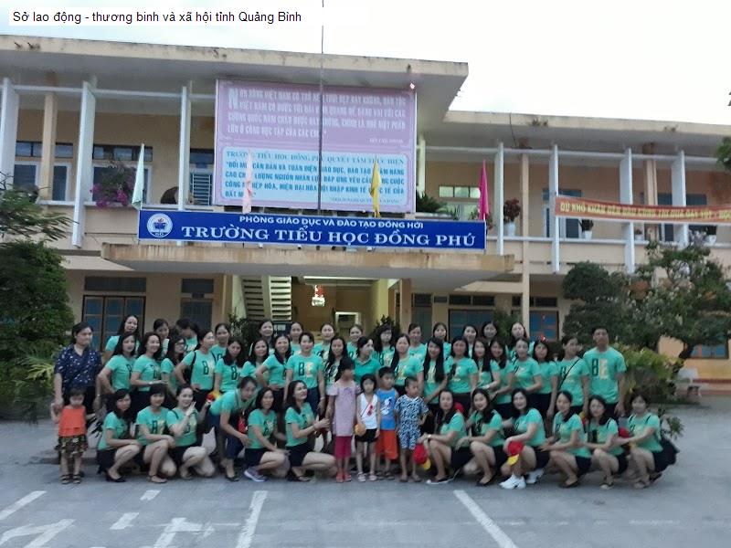 Sở lao động - thương binh và xã hội tỉnh Quảng Bình