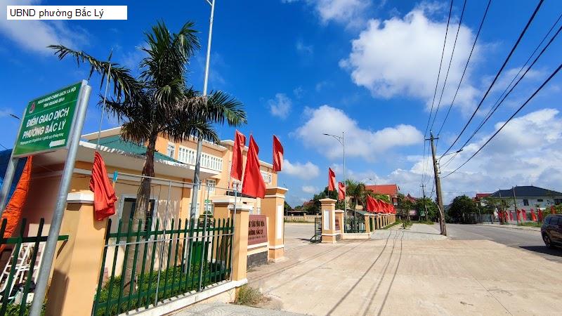 UBND phường Bắc Lý