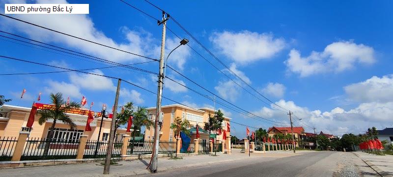 UBND phường Bắc Lý