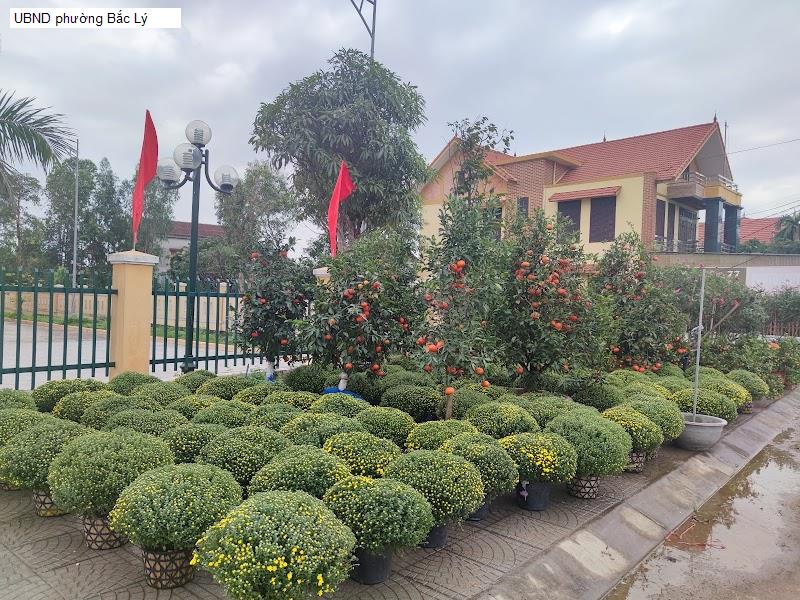 UBND phường Bắc Lý