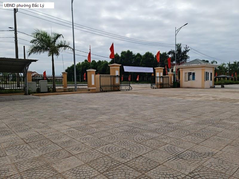 UBND phường Bắc Lý