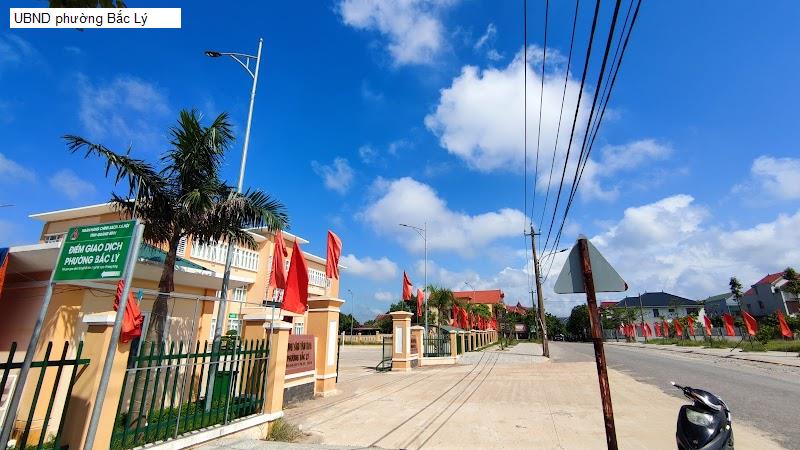 UBND phường Bắc Lý