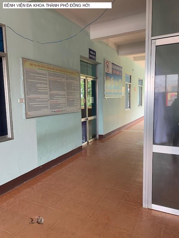 BỆNH VIỆN ĐA KHOA THÀNH PHỐ ĐỒNG HỚI