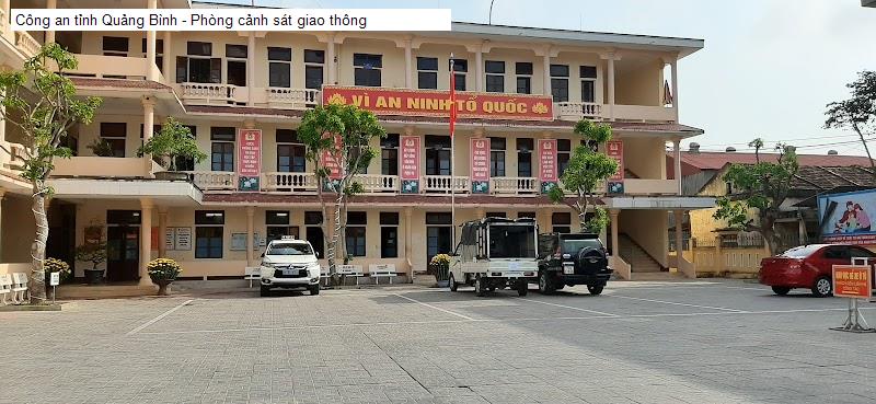 Công an tỉnh Quảng Bình - Phòng cảnh sát giao thông