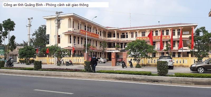 Công an tỉnh Quảng Bình - Phòng cảnh sát giao thông