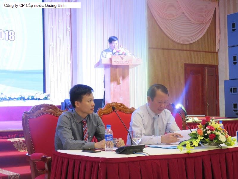 Công ty CP Cấp nước Quảng Bình