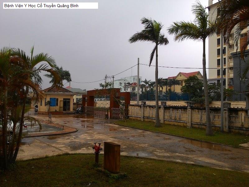 Bệnh Viện Y Học Cổ Truyền Quảng Bình