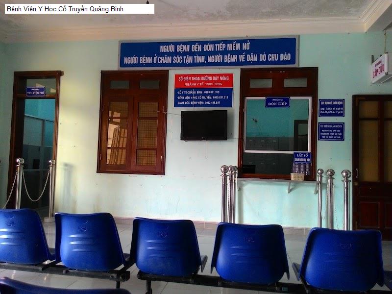 Bệnh Viện Y Học Cổ Truyền Quảng Bình