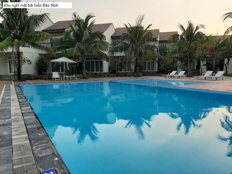 Khu nghỉ mát bãi biển Bảo Ninh