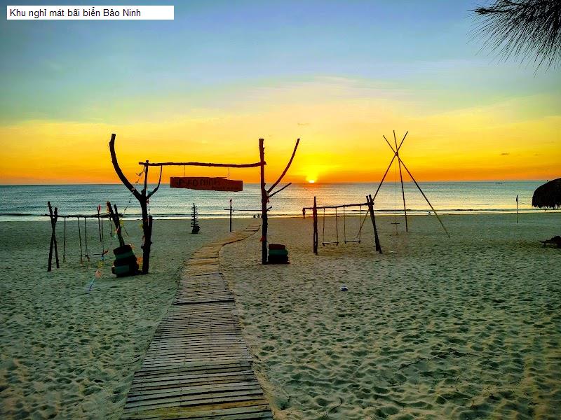Khu nghỉ mát bãi biển Bảo Ninh