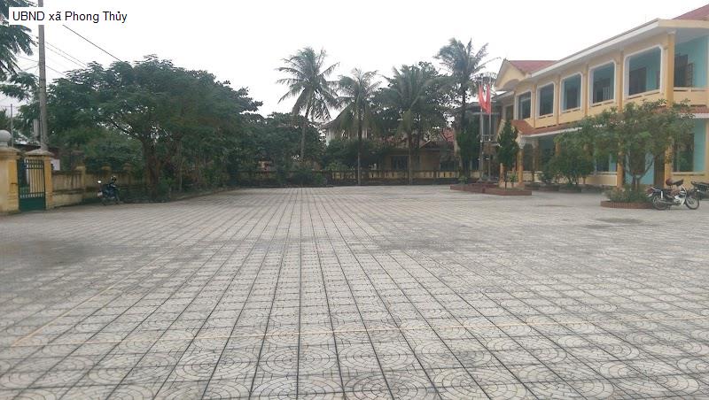 UBND xã Phong Thủy