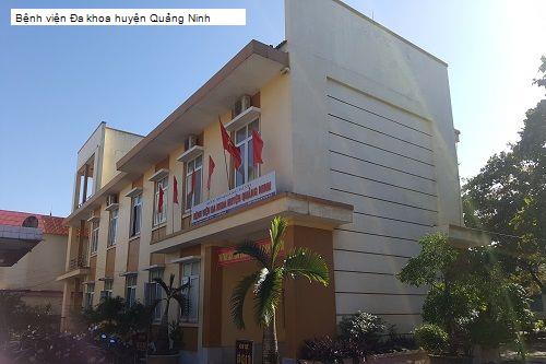 Bệnh viện Đa khoa huyện Quảng Ninh