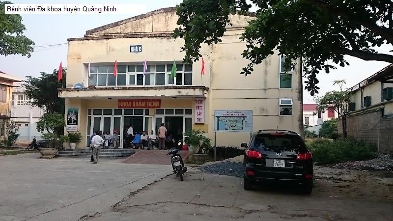 Bệnh viện Đa khoa huyện Quảng Ninh