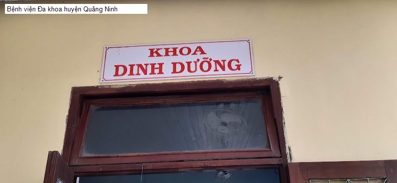 Bệnh viện Đa khoa huyện Quảng Ninh