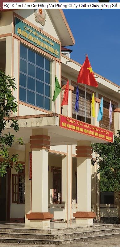 Đội Kiểm Lâm Cơ Động Và Phòng Cháy Chữa Cháy Rừng Số 2