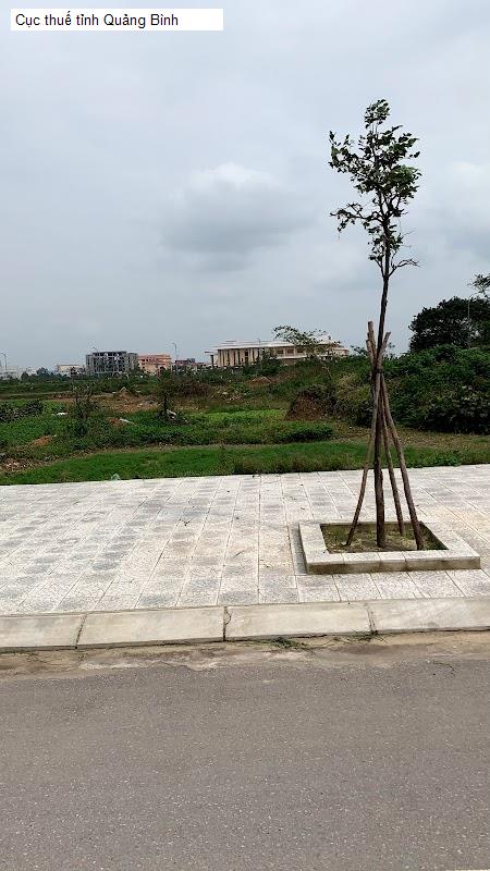 Cục thuế tỉnh Quảng Bình