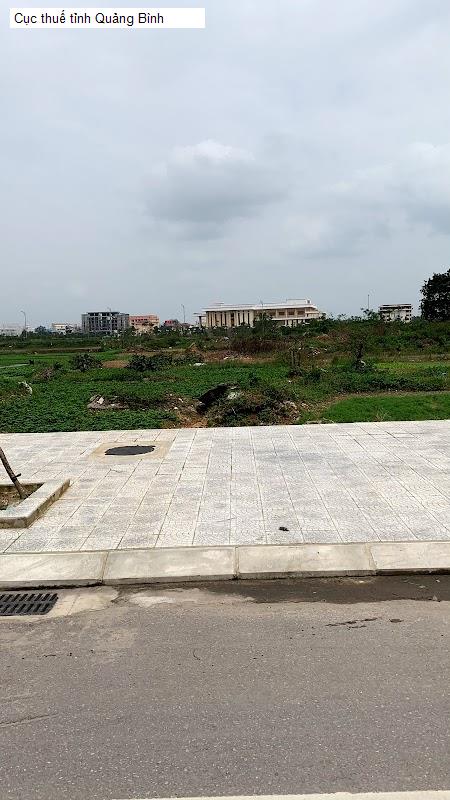 Cục thuế tỉnh Quảng Bình