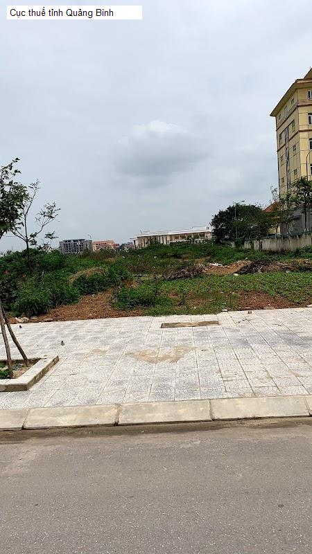 Cục thuế tỉnh Quảng Bình