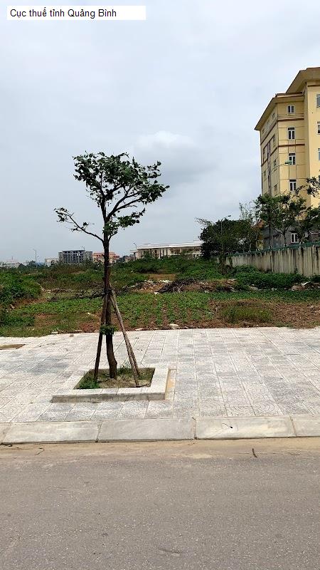 Cục thuế tỉnh Quảng Bình