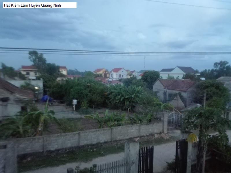 Hạt Kiểm Lâm Huyện Quảng Ninh